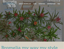 Tablet Screenshot of bromelia.info